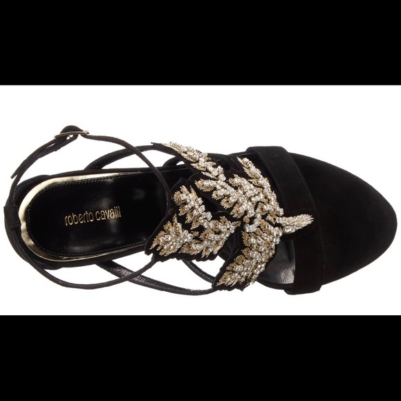 Roberto Cavalli Althea Suede Shoes - Picture 1 of 5